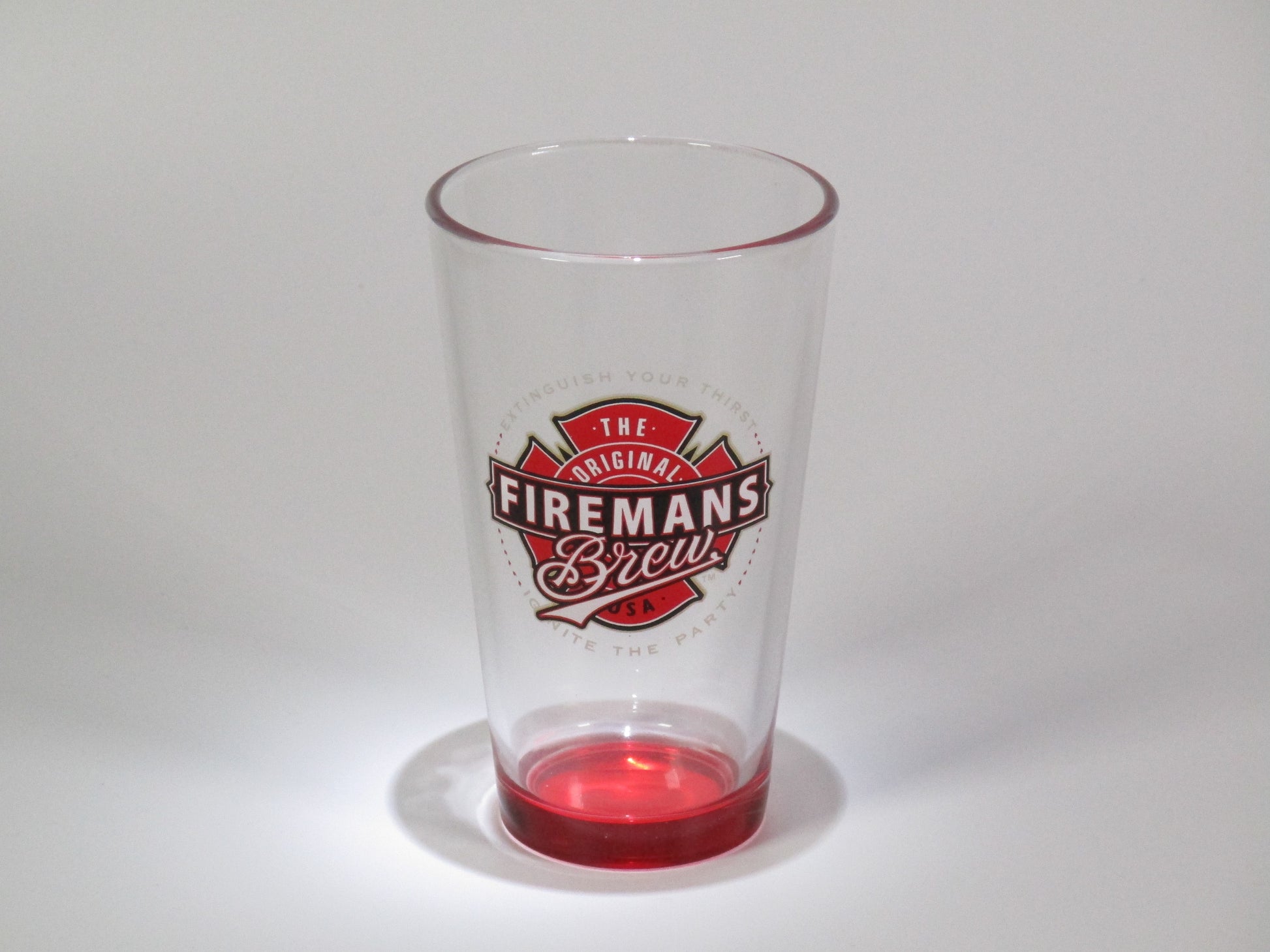 Firemans Brew Pint Glass Beer Cup